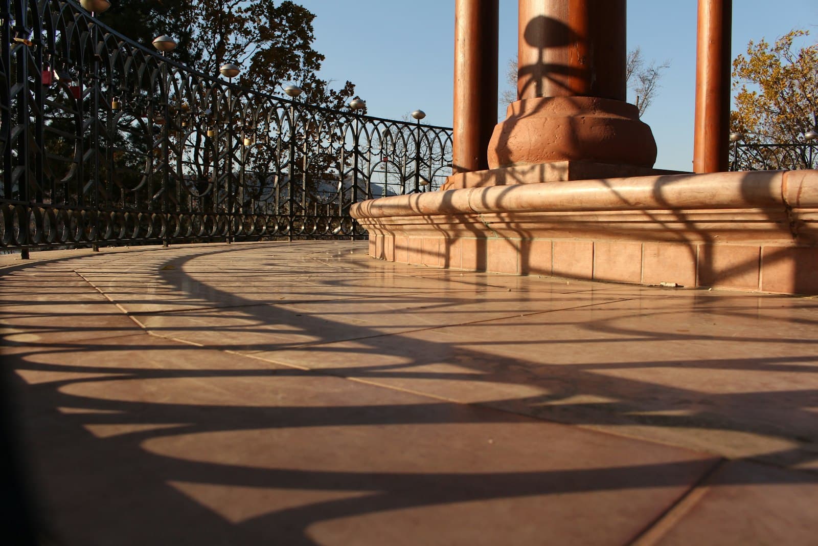Stamped concrete patio — North Pole Constructions