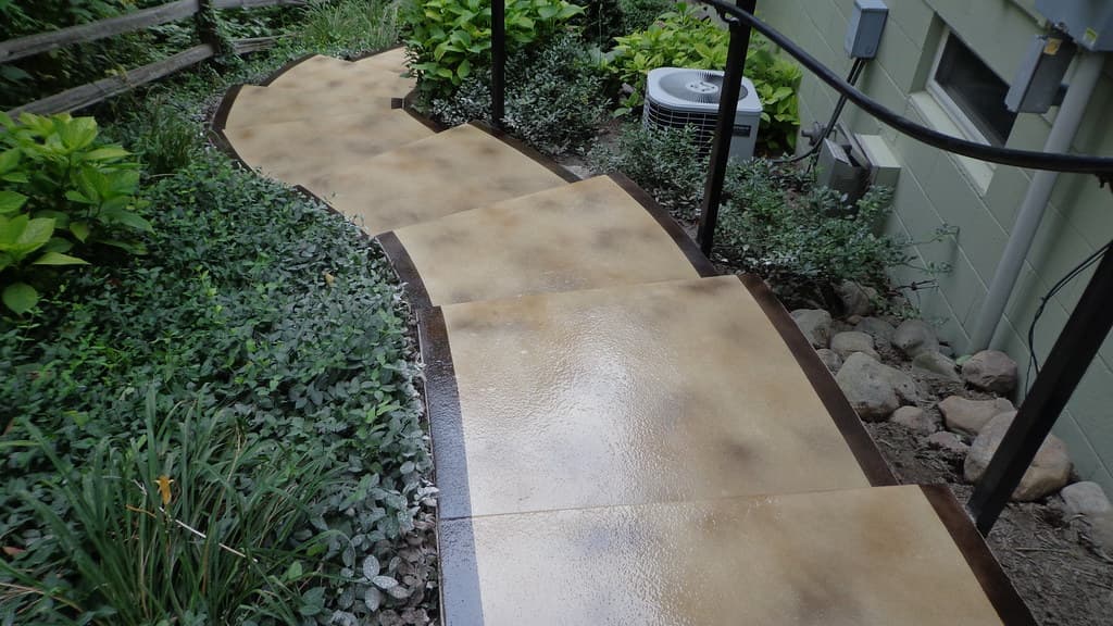Colour and Stain Options for Outdoor Concrete