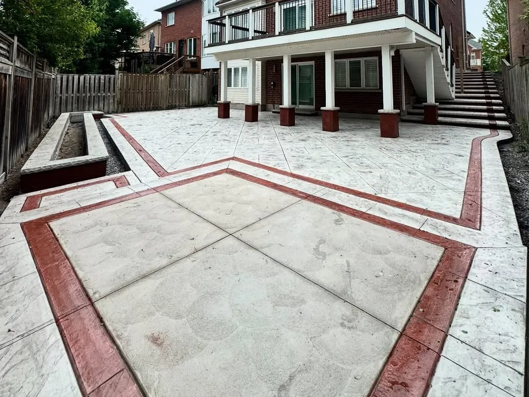 Broom vs. Exposed Aggregate vs. Stamped Concrete Finishes