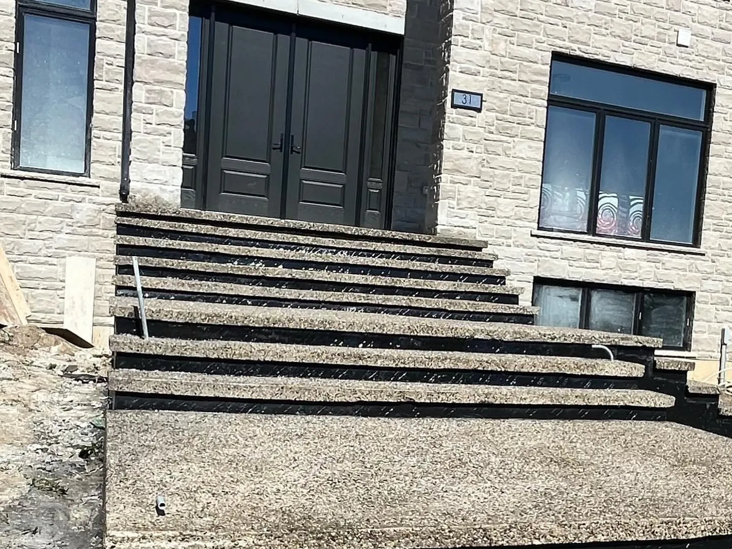 Concrete Steps and Ontario Building Code: Rise, Run, Railings photo 2