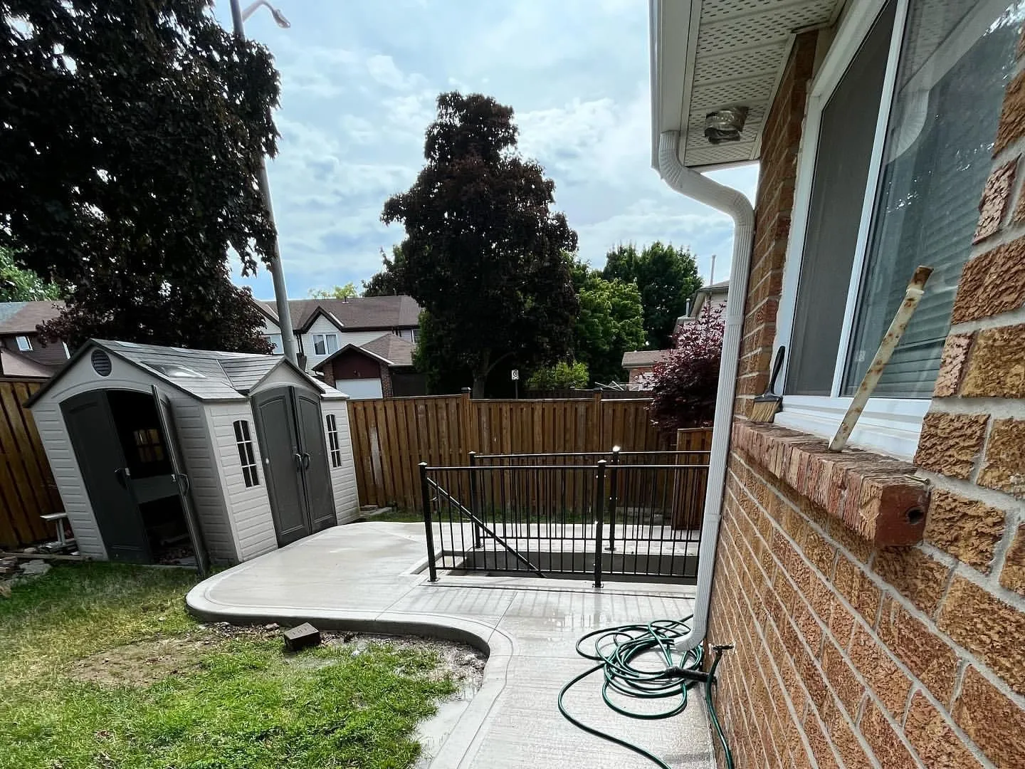 Small Backyard Patio Ideas That Actually Work with Concrete photo 1