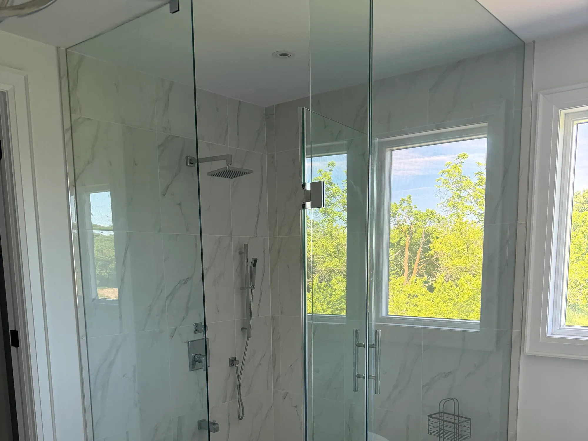 Spa-inspired bathroom renovation — Northpole Design & Build